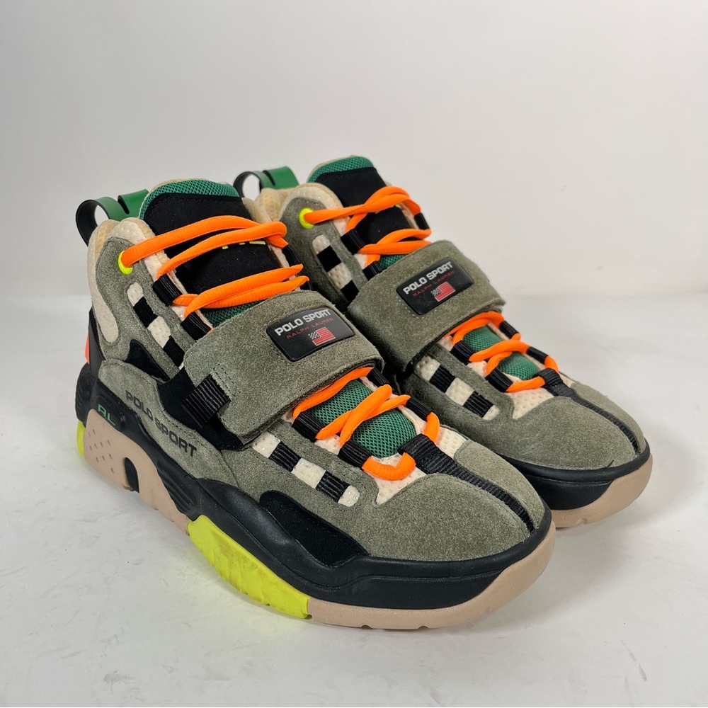 Polo Sport Ralph Lauren PS100 SK-HTL High Sneakers Men’s Size 10.5